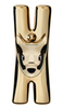 ALESSI Giampo dog shaped clip with magnet